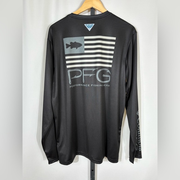 NWT Columbia Men's Terminal Tackle PFG Fish Star Long Sleeve Performance Shirt - Picture 6 of 12